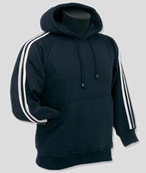 Fleecy Sports Hoodie T/Stripes